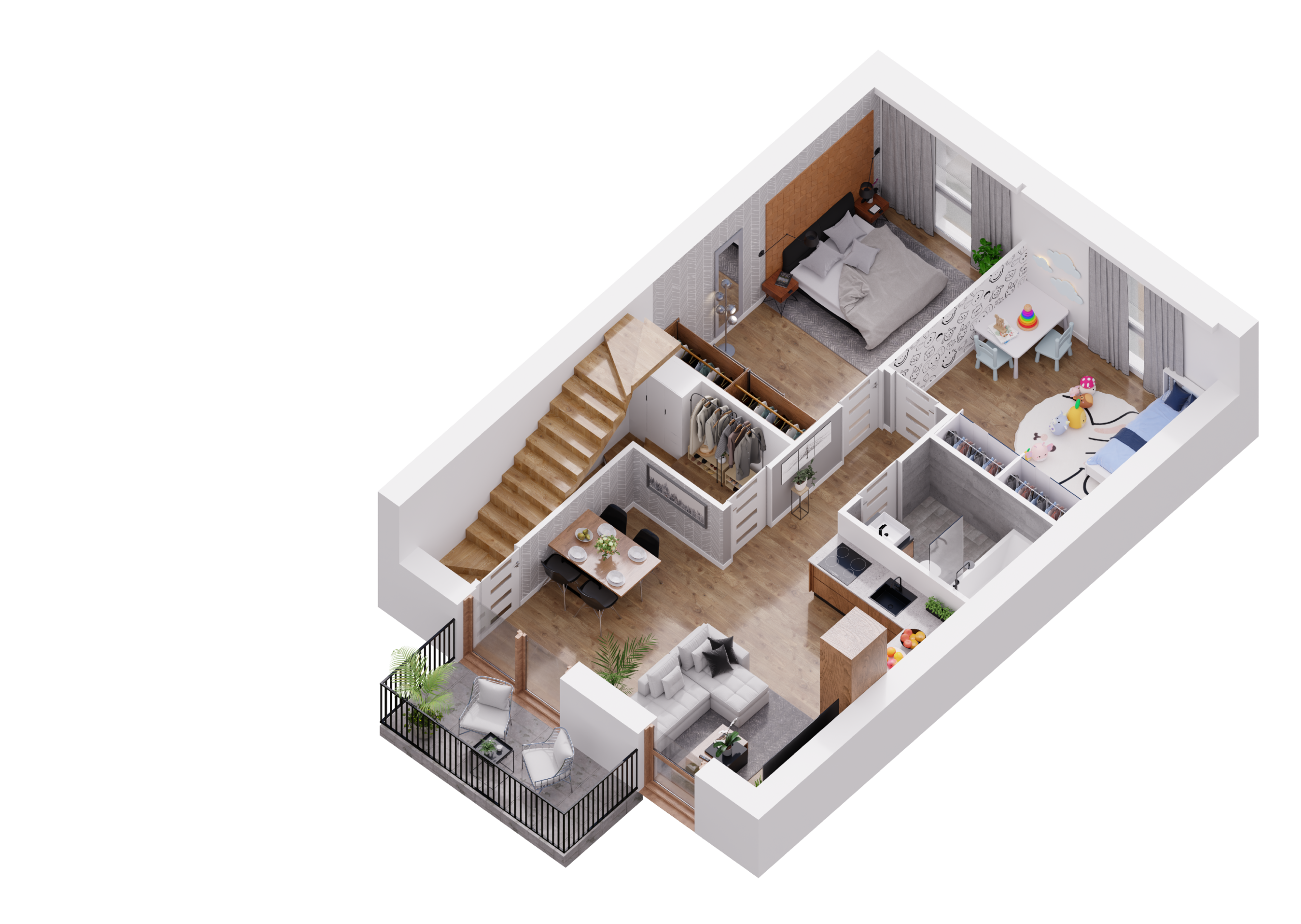 Piętro – first floor